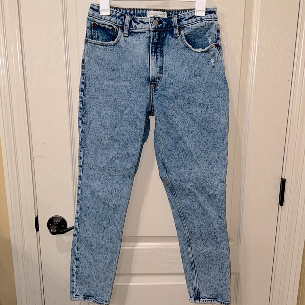 A&F Skinny high rise 8R Curve Love